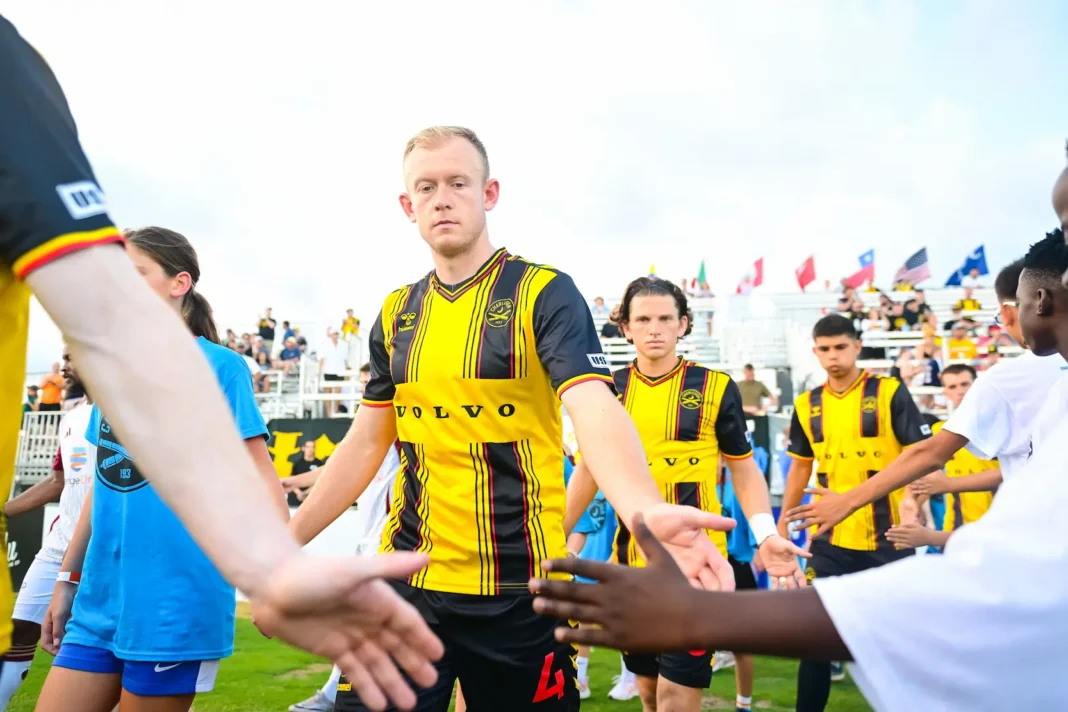 Charleston Battery midfielder Chris Allan | Image: Provided